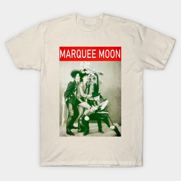 Marquee Moon Vintage Post T-Shirt by kusuyma